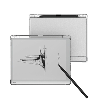 Boox Go 10.3-hoz készült védőtok négy sarkú légzsákkal, átlátszó TPU burkolat