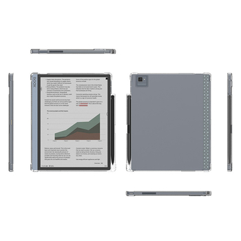 TPU védőtok Boox Tab10C Pro/Ultra e-könyv olvasóhoz, négy sarkú légzsákkal, átlátszó, ütésálló