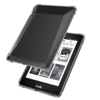 TPU védőtok Kindle Voyage-hoz, anti-drop légzsákkal, tolltartó rekesszel, magas átlátszósággal