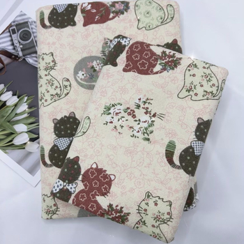 Textil könyvborító – kézzel készített a Qiu Ling-től, védőborító jegyzetfüzethez