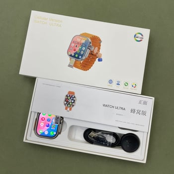 Умен часовник с управление чрез докосване и отпечатък, чип w527 (NFC, Android съвместимост, 14000mAh батерия)