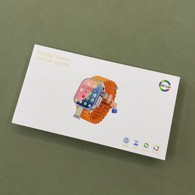 Умен часовник с управление чрез докосване и отпечатък, чип w527 (NFC, Android съвместимост, 14000mAh батерия)