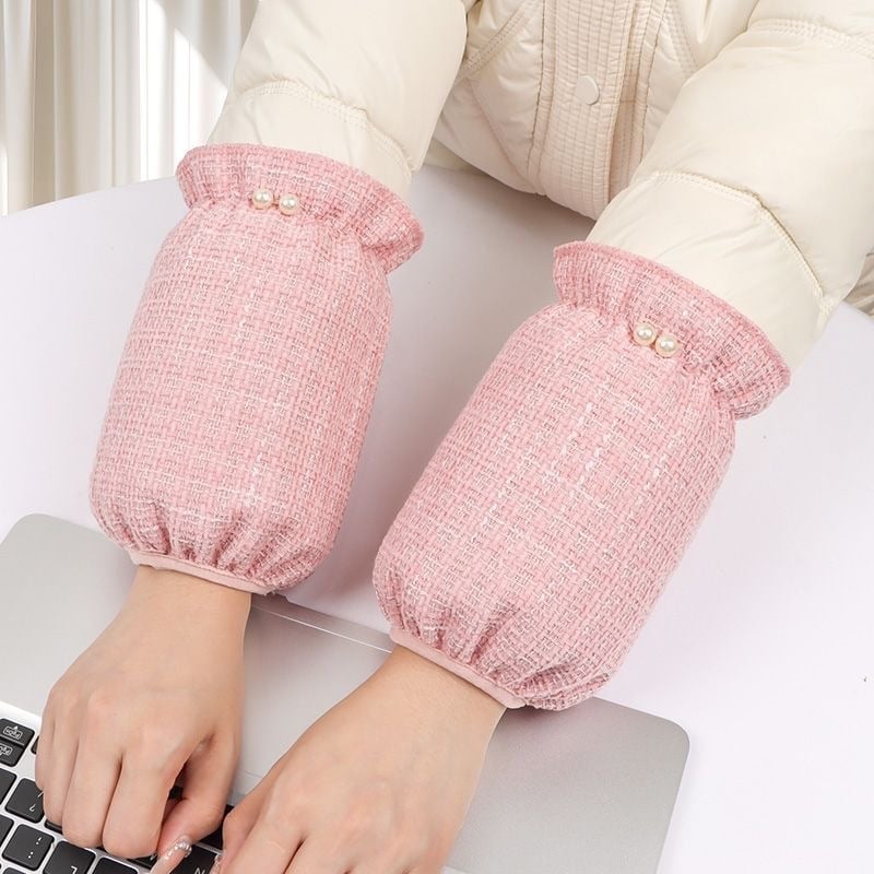 Uniszex karvédők téli kabátra, anti-szennyeződés, csíkos mintázat, matt anyag, őszi–téli kiadás 2024