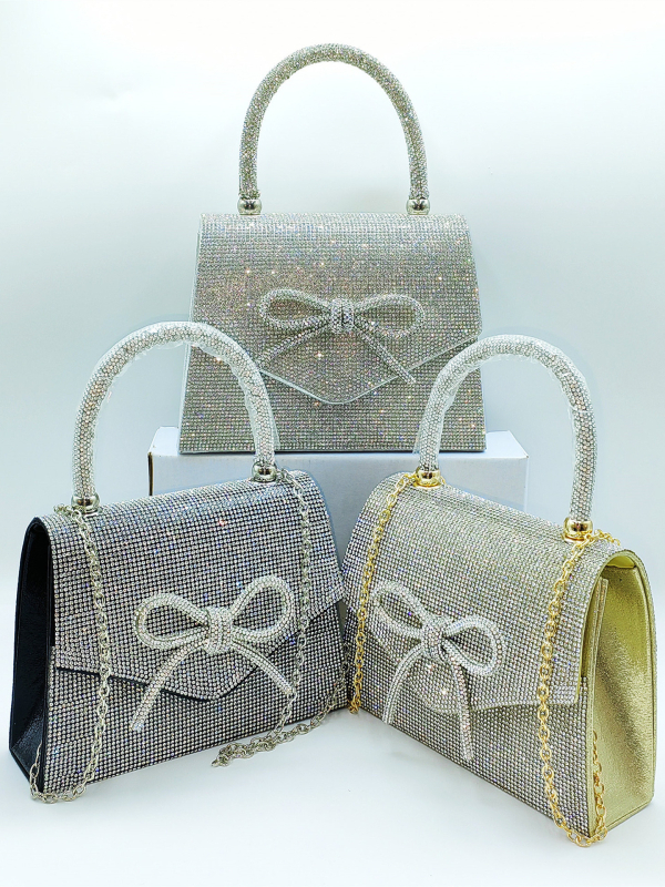 Geantă de seară pentru femei din PU, formă pătrată orizontală, închidere magnetică, buzunar interior pentru telefon, căptușeală poliester