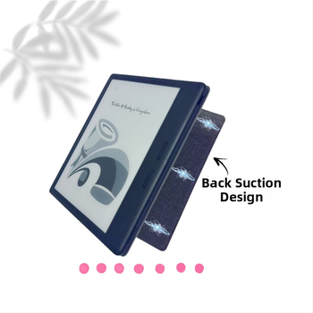 iReader Ocean 5 Pro védőtok mágneses összecsukható állvánnyal; műbőr; logó nyomtatás elérhető; testreszabás; kiadási év 2025