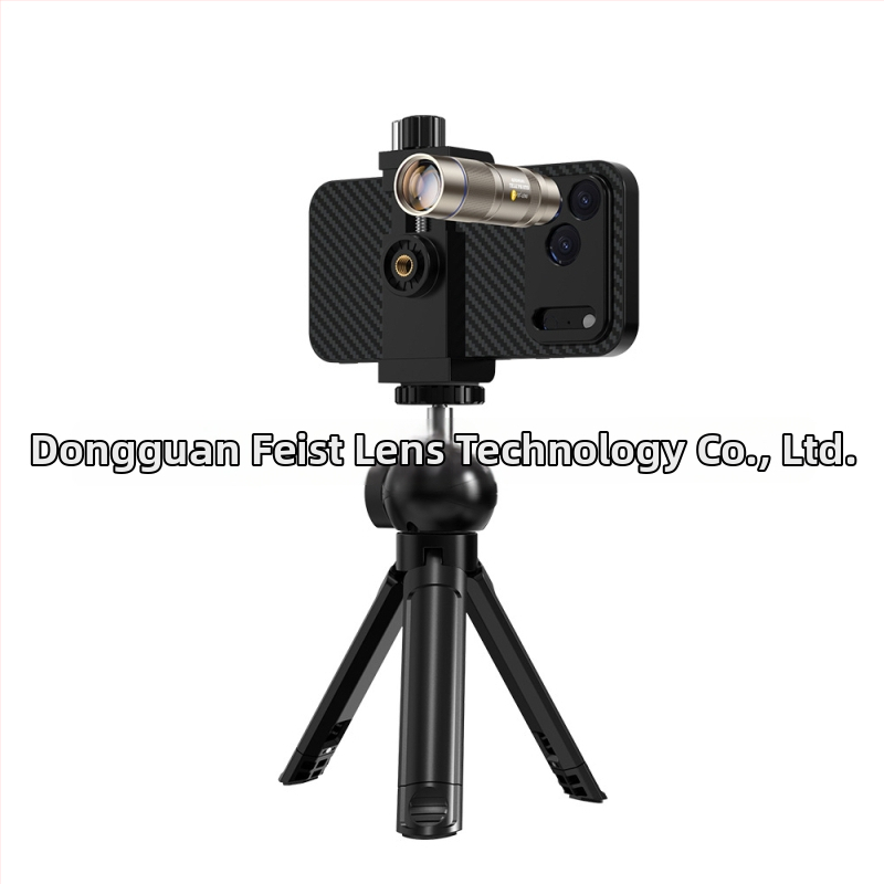 Mobiltelefon teleobjektív — 400 mm fókusztávolság, 25x zoom, teljesen fém test, anti‑reflexiós bevonat, univerzális kompatibilitás