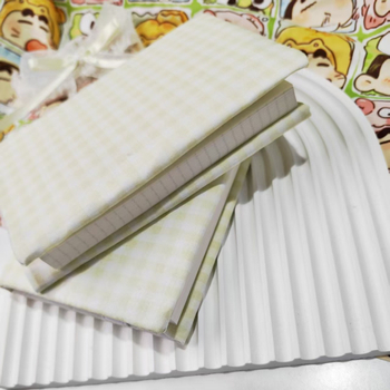 Textil könyvborító masnival, védő tok naplóhoz/jegyzethez, állítható fedél