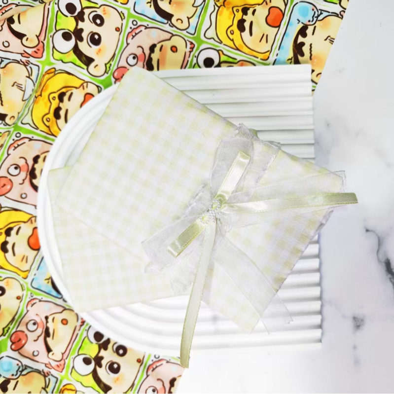 Textil könyvborító masnival, védő tok naplóhoz/jegyzethez, állítható fedél