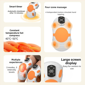 Μασάζ γόνατος HZ-X5 – ασύρματο και φορητό, πολυσημεια μασάζ με πολλαπλά επίπεδα θέρμανσης