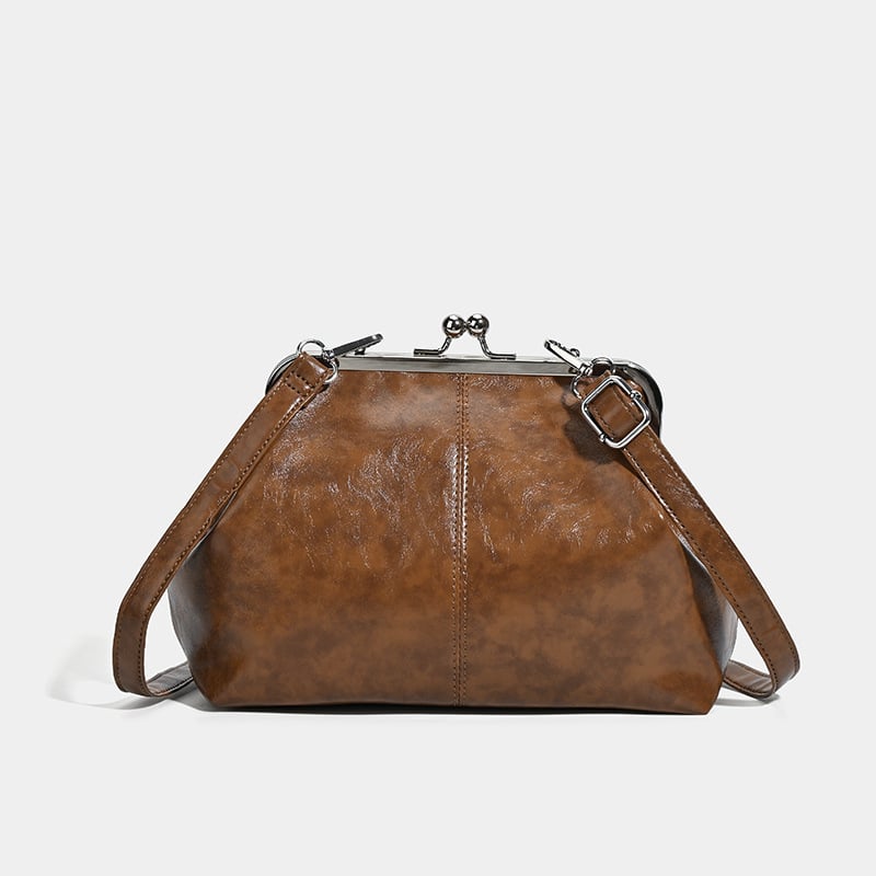 Crossbody bucket torba velike kapacitete, PU materijal, trodimenzionalni oblik školjke, zatvaranje zipom, unutarnja džep za telefon, jedna naramenica