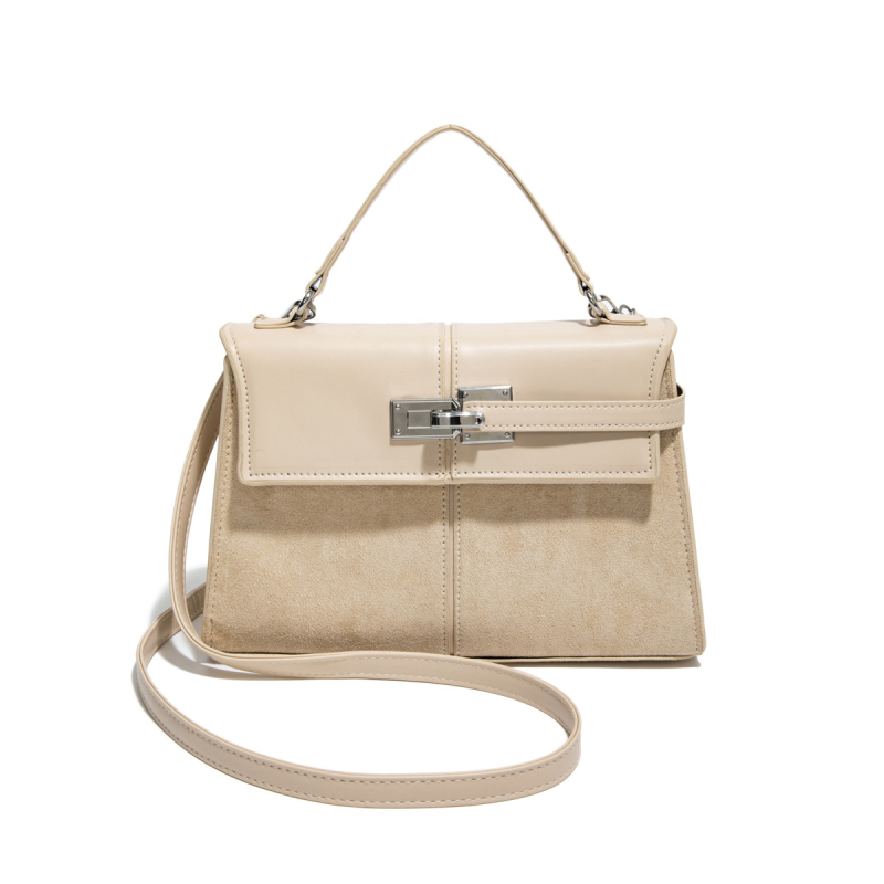 Ženska crossbody torba kvadratnog oblika, PU koža, zatvarač, unutarnji džepovi za telefon i dokumente, urbani stil