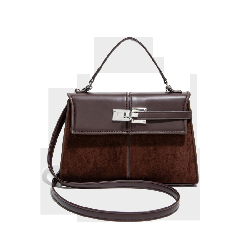 Ženska crossbody torba kvadratnog oblika, PU koža, zatvarač, unutarnji džepovi za telefon i dokumente, urbani stil