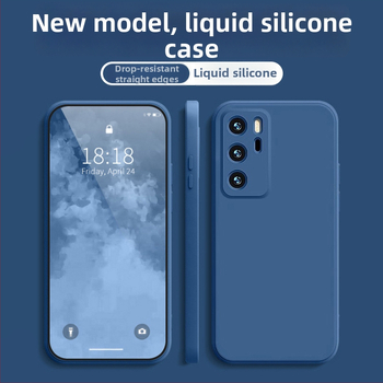 Kryt na Huawei P40 — minimalistické ochranné puzdro s hranou, kompatibilné s P40 a P40 Pro, Youth Edition Lite