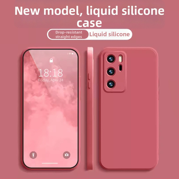 Kryt na Huawei P40 — minimalistické ochranné puzdro s hranou, kompatibilné s P40 a P40 Pro, Youth Edition Lite