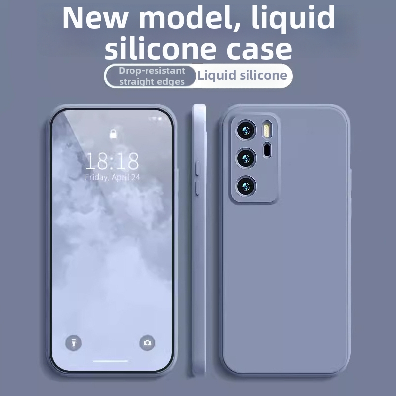 Kryt na Huawei P40 — minimalistické ochranné puzdro s hranou, kompatibilné s P40 a P40 Pro, Youth Edition Lite