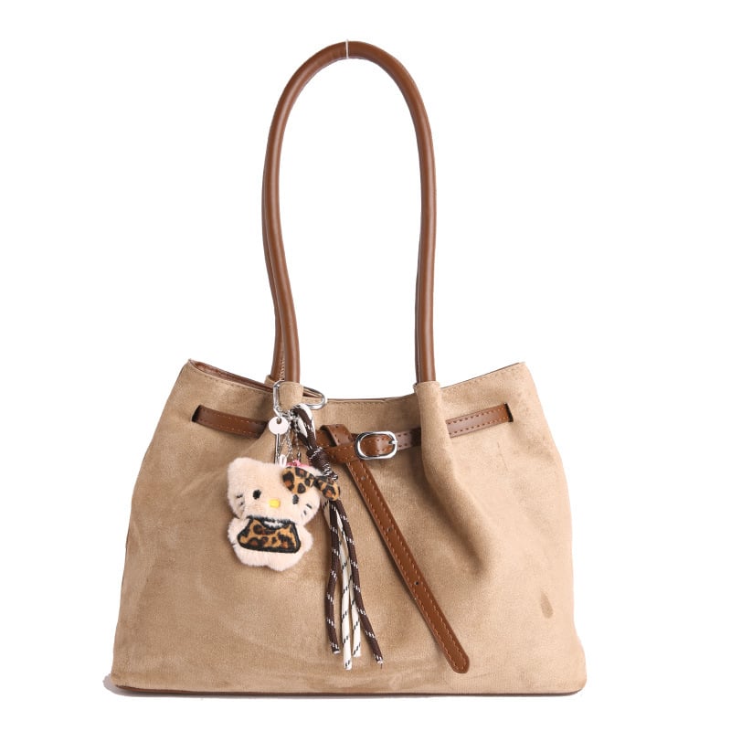 Дамска чанта‑торба за рамо с урбанистичен минималистичен стил, PU материал, хоризонтално правоъгълен силует, ципово отваряне, вътрешен джоб с цип