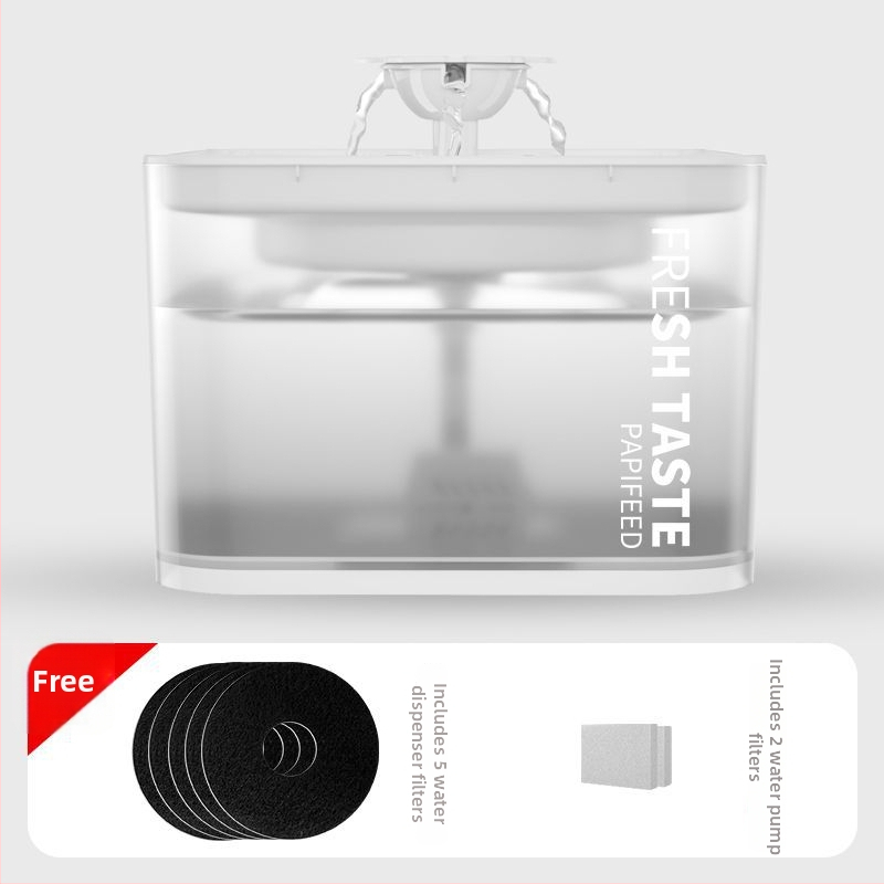 Δοχείο νερού γάτας με αυτόματη κυκλοφορία, για γάτες και γατάκια, με μεγάλη χωρητικότητα (χωρίς υποστήριξη εφαρμογής)