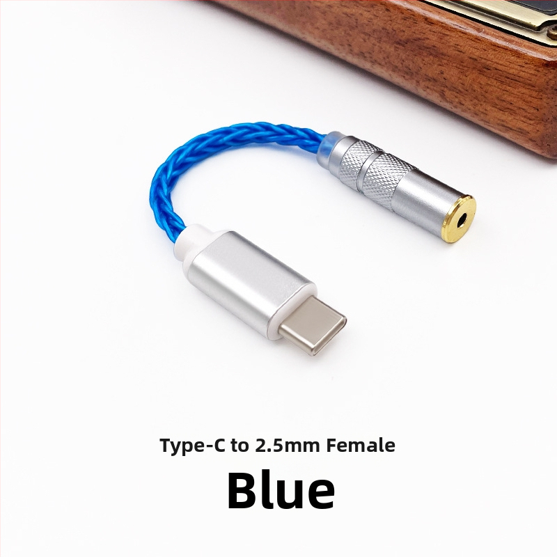 USB-C DAC за слушалки с усилвател CS46L41 — адаптер кабел за мобилни телефони и аудио устройства