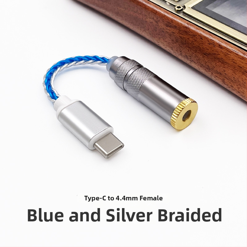 USB-C DAC за слушалки с усилвател CS46L41 — адаптер кабел за мобилни телефони и аудио устройства