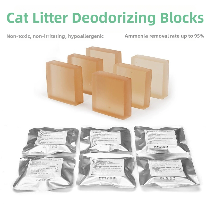 Μπλοκ Αποσμητικό για Αυτόματη Γατοτουαλέτα – Πλαστικό, Προέλευση Ντονγκουάν, 96 τεμ., Για Γάτες, Ισχυρός Έλεγχος Οσμών