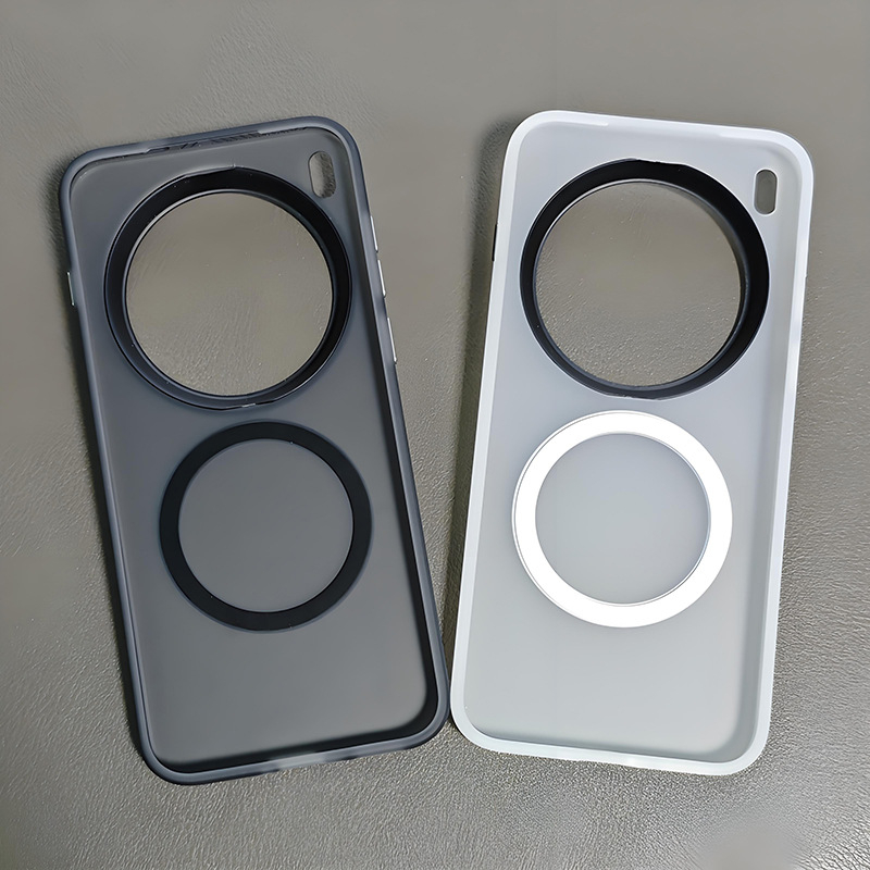 Pentru Vivo X300 Pro husă TPU mată – design minimalist, anti-cadere, rezistentă la apă, adsorbție magnetică, turnare prin injecție