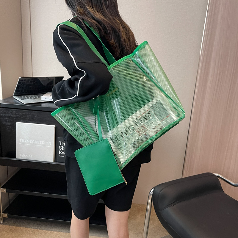 PU tote torba sa zipom, vodoravnog kvadratnog oblika