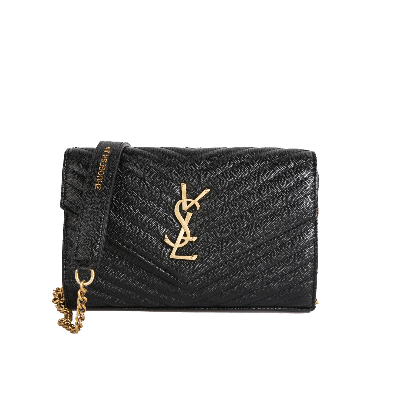 Crossbody torba od PU kože, horizontalnog kvadratnog oblika, zatvarač, s više unutarnjih džepova (džep sa zatvaračem, džep za telefon, laminirani džep sa zatvaračem, džep za prijenosno računalo)