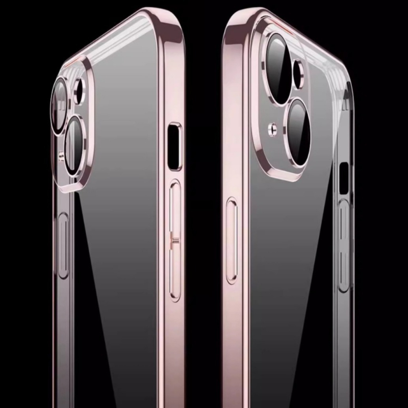 Carcasă pentru iPhone 14 Pro Max și iPhone 15 Pro Max cu ramă metalică culoare titan, ultra-subțire, protecție totală, anti-cădere și anti-amprente; aliaj de aluminiu, prelucrare