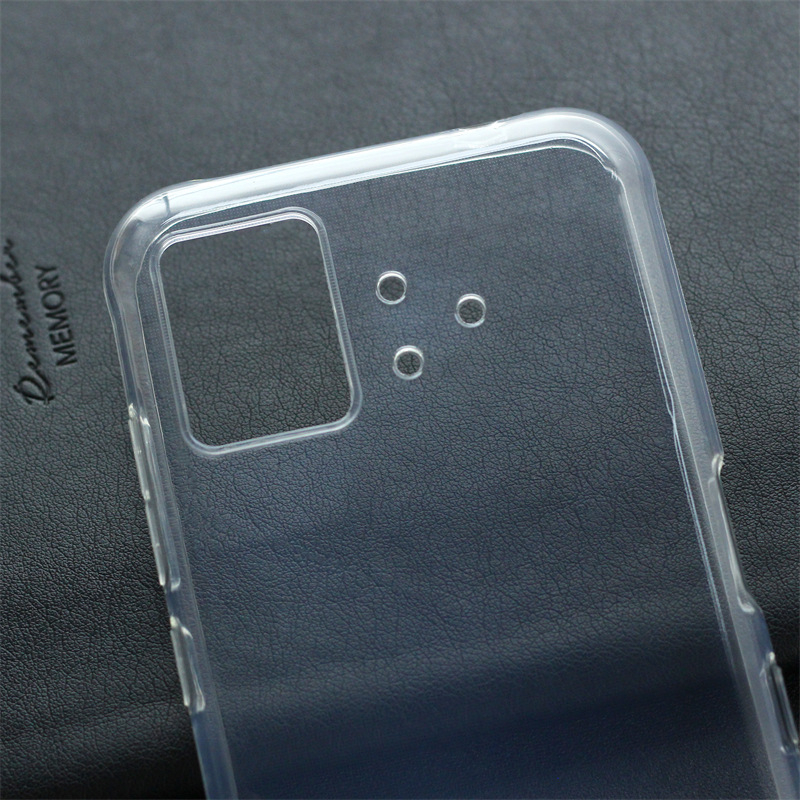 Pouzdro na telefón pre Umidigi Bison 2021 – priehľadný TPU zadný kryt