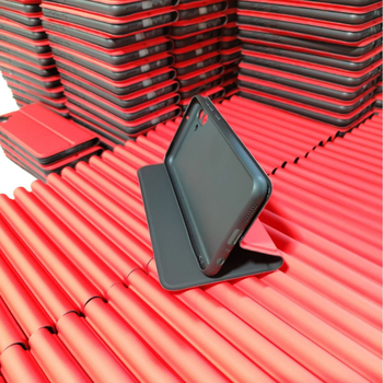 Husă din piele artificială pentru S26 Ultra și S26 Plus, cu închidere magnetică, presare la cald