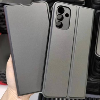 Husă din piele artificială pentru S26 Ultra și S26 Plus, cu închidere magnetică, presare la cald