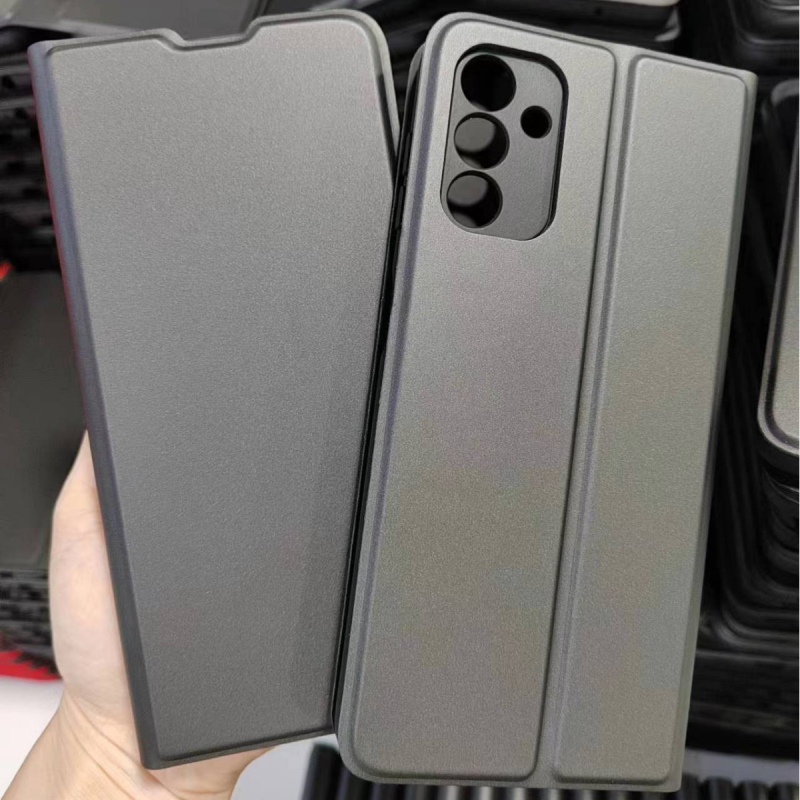 Husă din piele artificială pentru S26 Ultra și S26 Plus, cu închidere magnetică, presare la cald