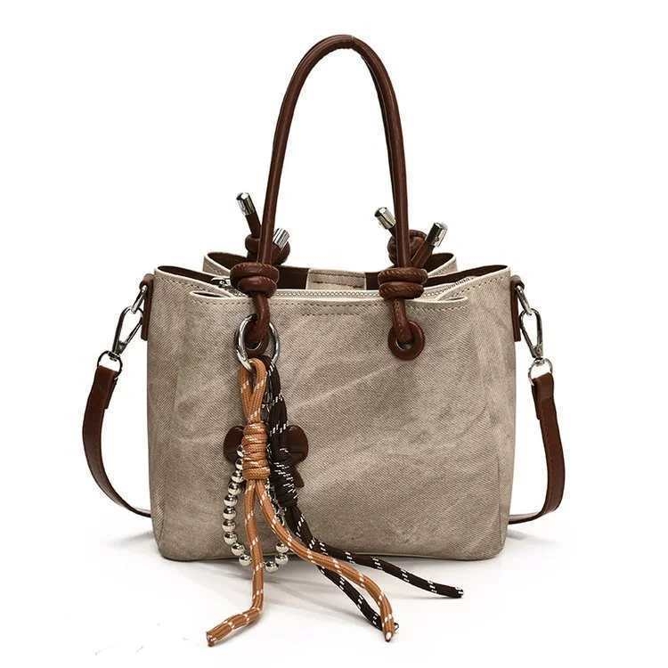 PU crossbody torba tipa bucket za žene, srednje veličine, jesen-zima 2025, korejski stil, svakodnevna upotreba