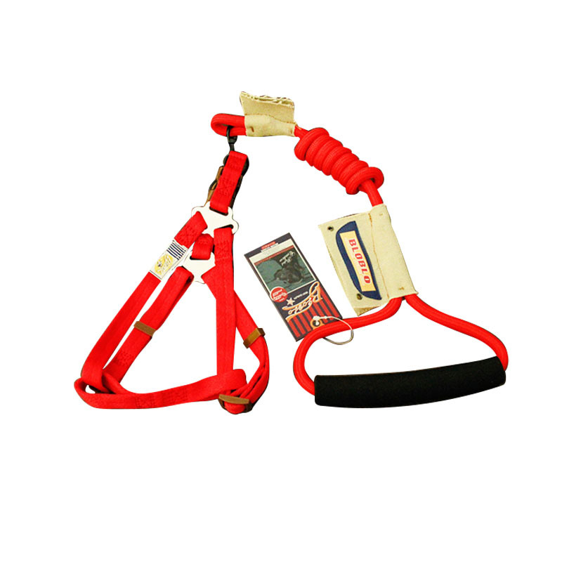 BLOBLO нейлонова каишка за кучета, тракционна лента, вълнообразен дизайн