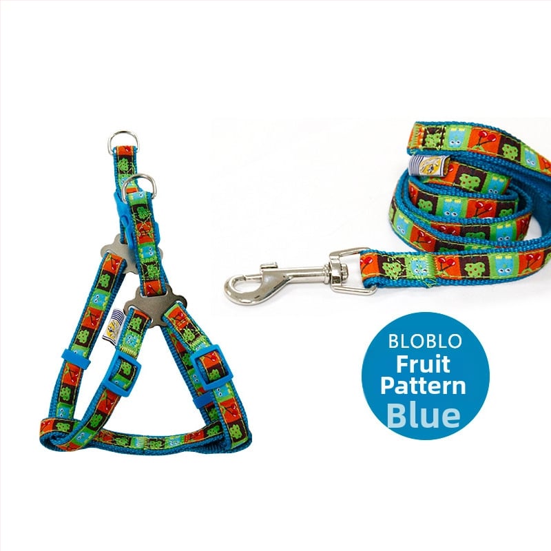 BLOBLO нейлонова каишка за кучета, тракционна лента, вълнообразен дизайн