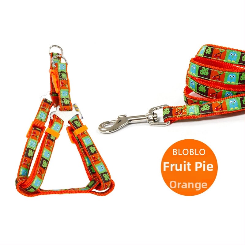 BLOBLO нейлонова каишка за кучета, тракционна лента, вълнообразен дизайн