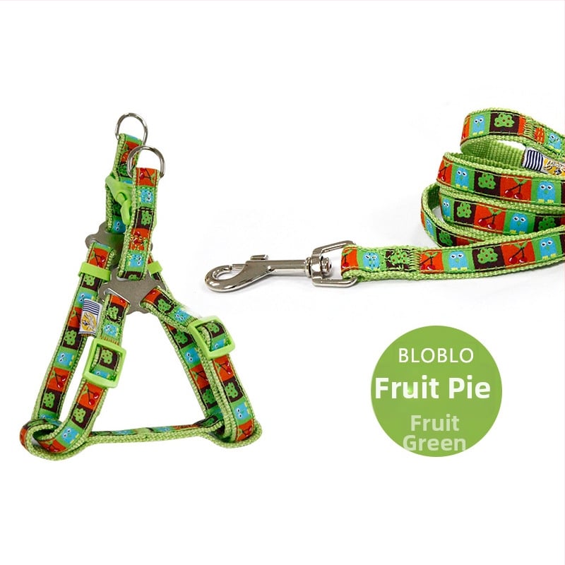 BLOBLO нейлонова каишка за кучета, тракционна лента, вълнообразен дизайн