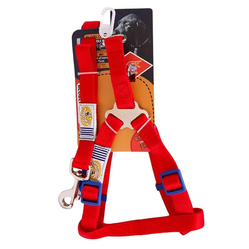 BLOBLO нейлонова каишка за кучета, тракционна лента, вълнообразен дизайн