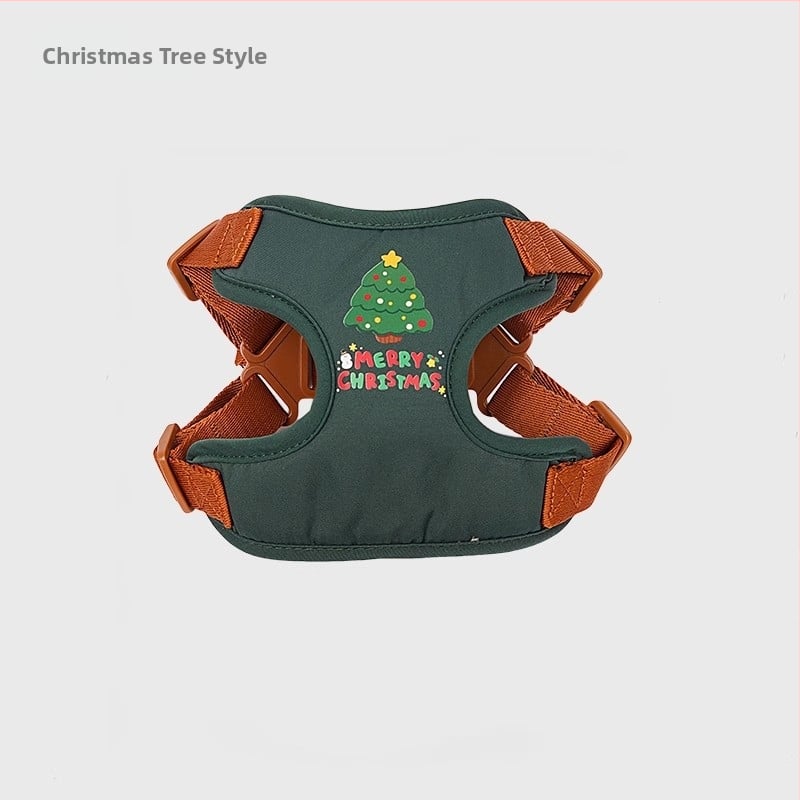 Кучешка жилетка с регулируема гръдна презрамка, плат