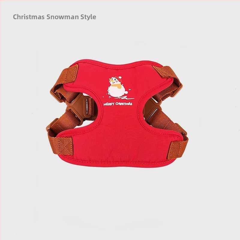 Кучешка жилетка с регулируема гръдна презрамка, плат