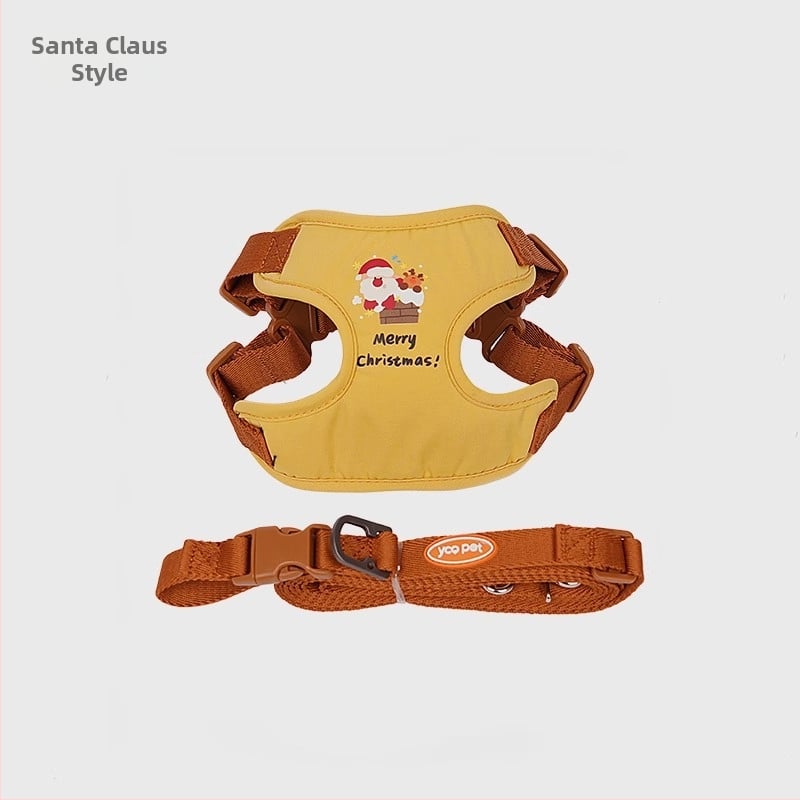 Кучешка жилетка с регулируема гръдна презрамка, плат