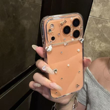 Θήκη για iPhone 14 Pro / Pro Max, Διαφανής, Χειροποίητη, Προσαρμόσιμη, Προστασία από πτώσεις, Πολυκαρβονικό