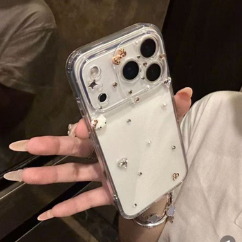 Θήκη για iPhone 14 Pro / Pro Max, Διαφανής, Χειροποίητη, Προσαρμόσιμη, Προστασία από πτώσεις, Πολυκαρβονικό