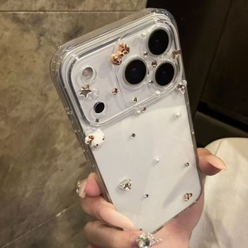 Θήκη για iPhone 14 Pro / Pro Max, Διαφανής, Χειροποίητη, Προσαρμόσιμη, Προστασία από πτώσεις, Πολυκαρβονικό