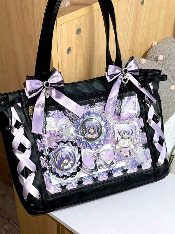 PU торба за носене с полиестерна подплата, цип за отваряне, вътрешен джоб с цип, двойни презрамки