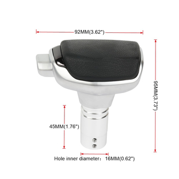 RASTP SFN167 Ručica mjenjača u jahtskom stilu, koža, aluminijski spoj, karbon uzorak