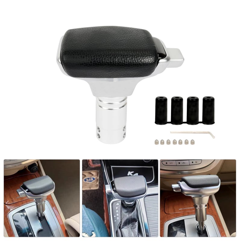 RASTP SFN167 Ručica mjenjača u jahtskom stilu, koža, aluminijski spoj, karbon uzorak