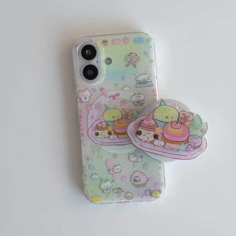 Ochranný obal na mobilný telefón – kreslený štýl, prispôsobiteľný, proti pádu, pre Apple