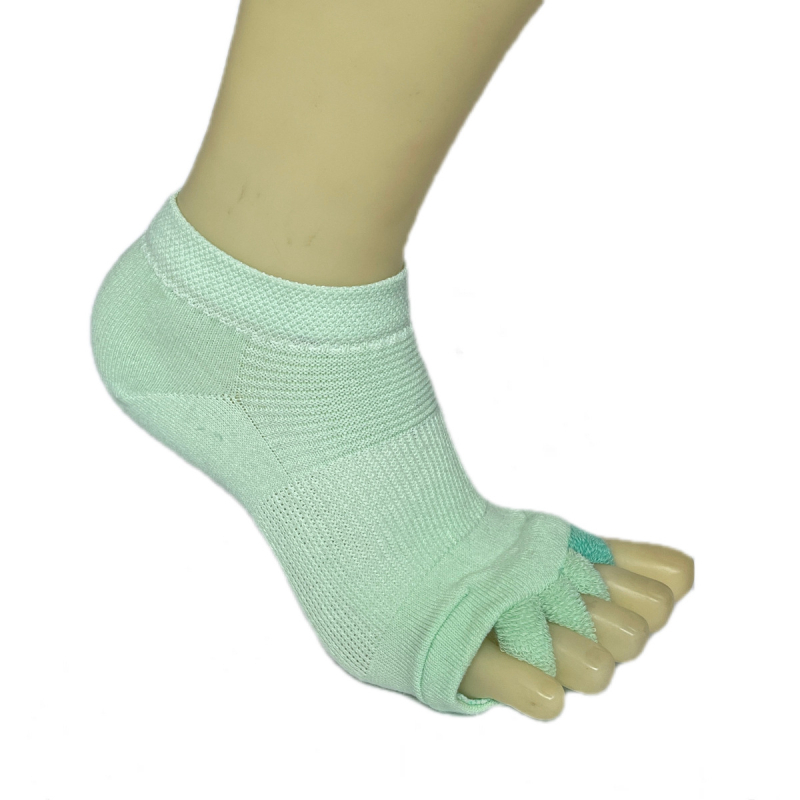 Korektivne prstne čarape za hallux valgus — pamuk 80–90%, 144N dvostruko šivanje, brzo sušenje, protuklizne, antibakterijske