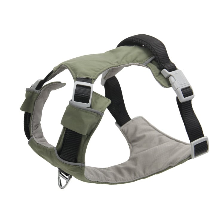 Шлейка за кучета в I-образна форма с рефлексни акценти | Полиестер, прибираща се, марка Bobo bobo, Категория: шлейки за кучета и въжета